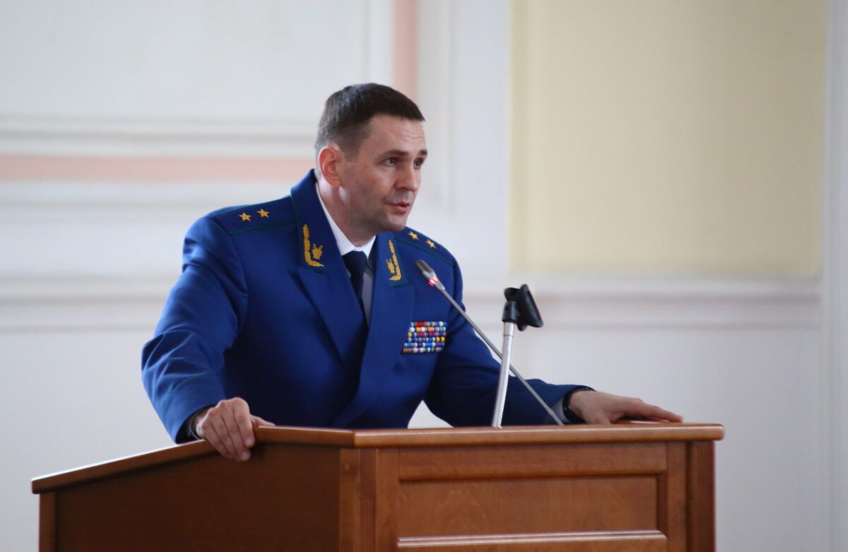 Встреча с заместителем генерального прокурора РФ  Демешиным Д. В.